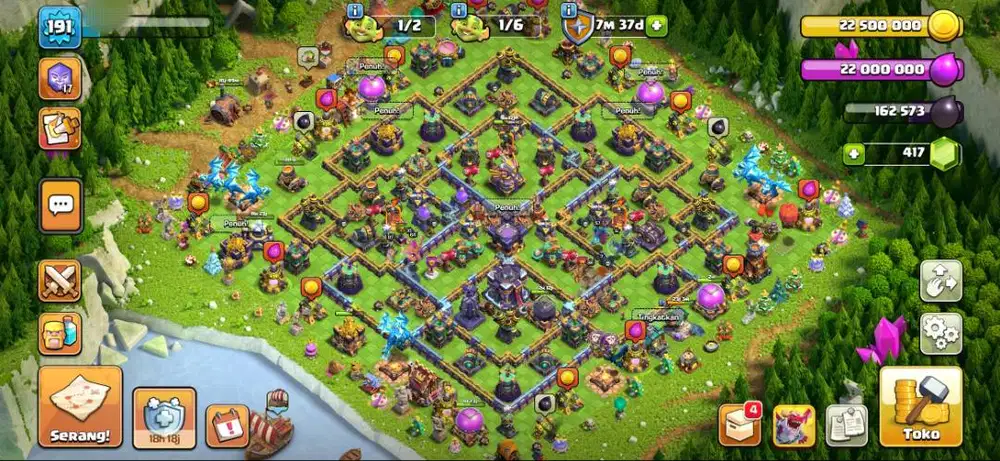 For sell acc clash of Clans