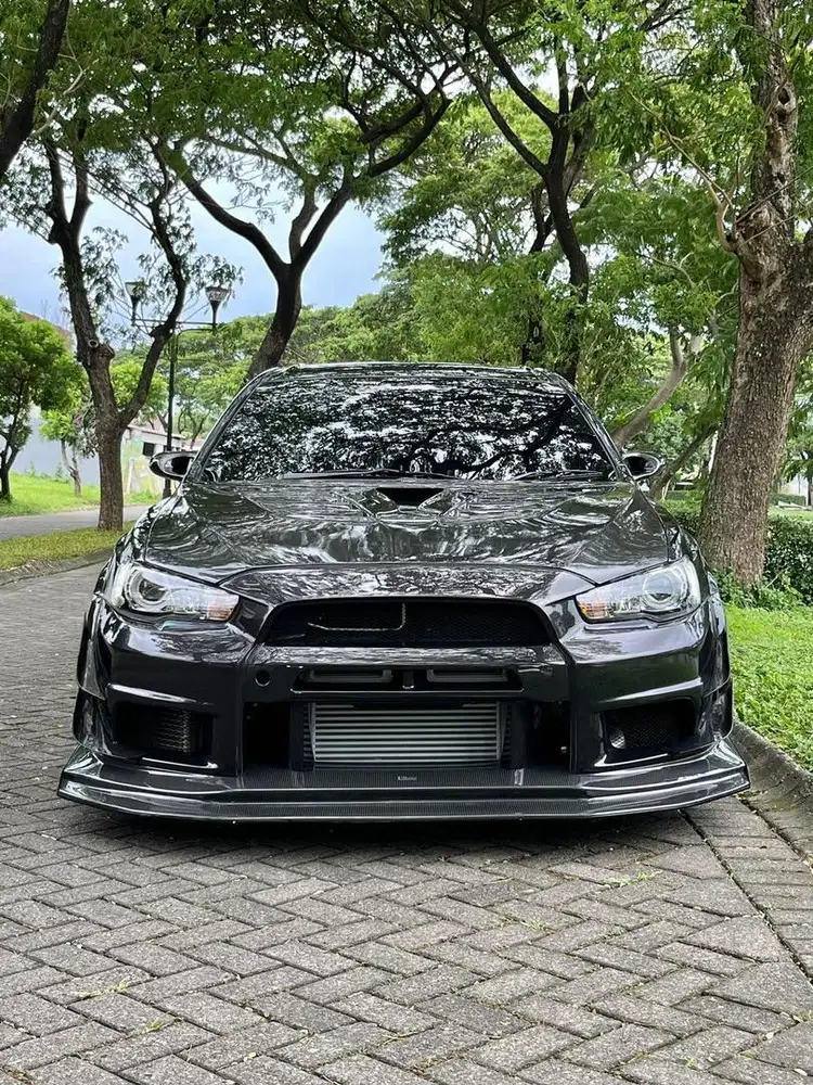 Mitsubishi Lancer Evolution X GSR 2007 Full Modifikasi !! part std ada