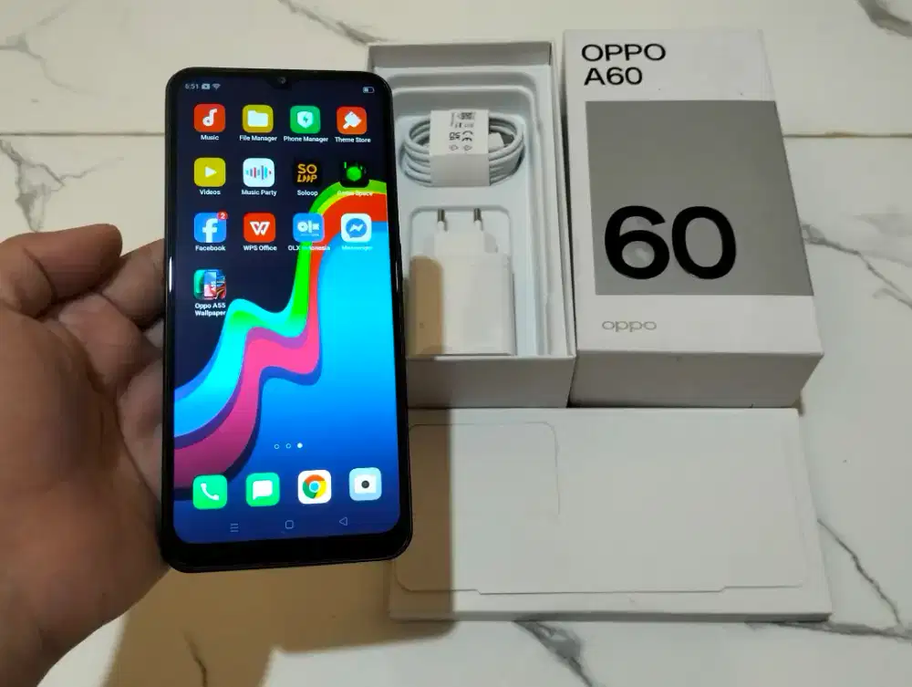 BUTUH UANG OPPO A60 RAM 8GB / 256GB 4G LTE 6.67in Finger 50MP 5000Mah