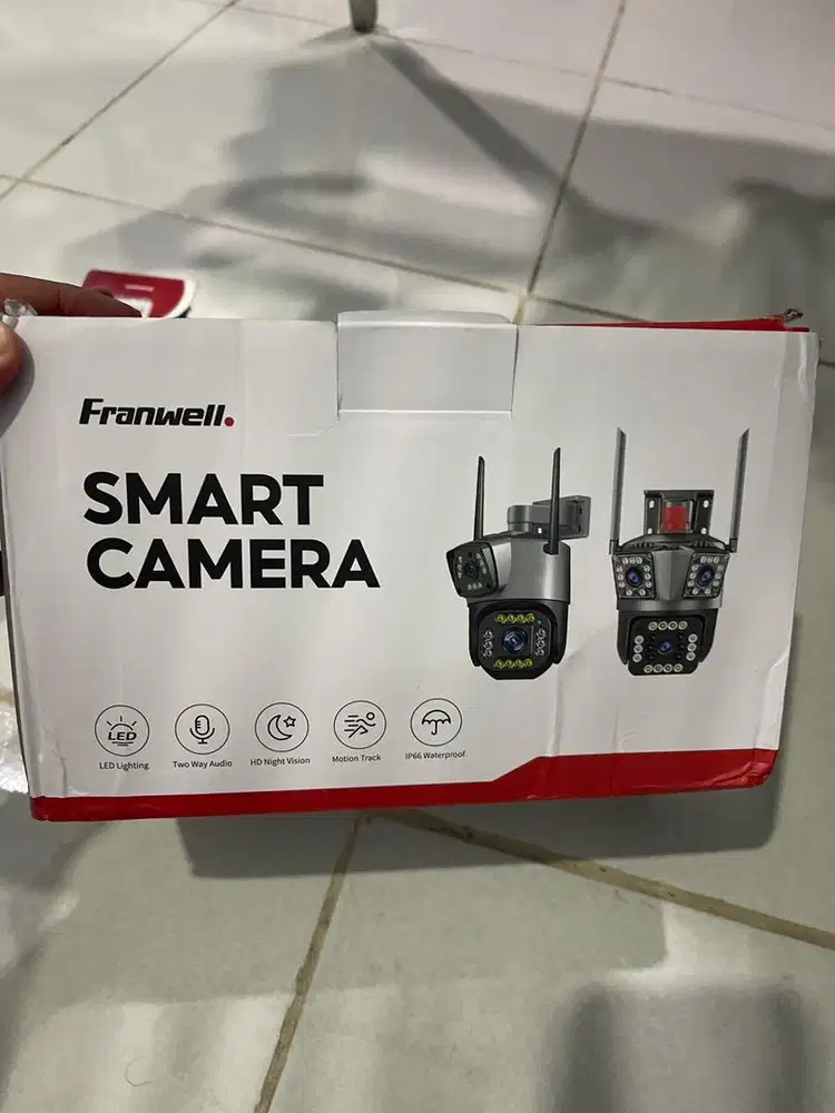 2 UNIT CCTV OUTDOOR DUAL LENSA FRANWELL