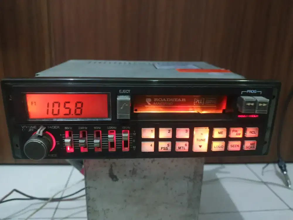 Tape radio jadul modif bluetooth