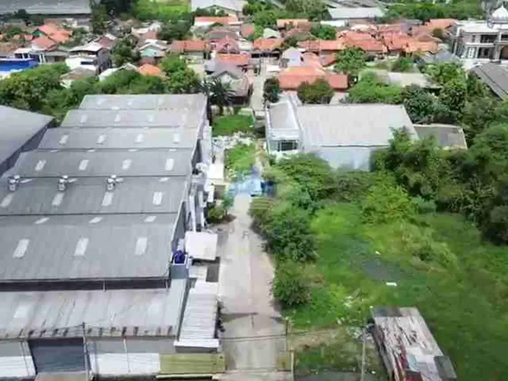 Dijual Gudang di Kawasan Akong Mekar Jaya Sepatan, Tangerang - Banten