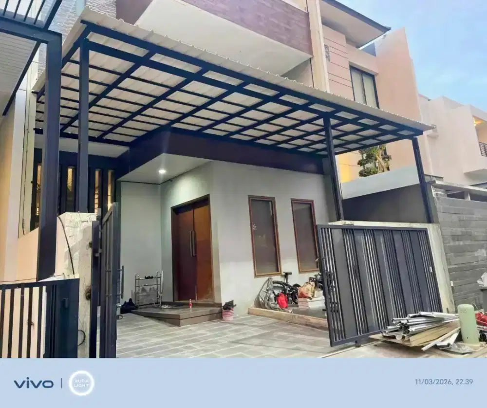 Kanopi baja ringan atap alderon