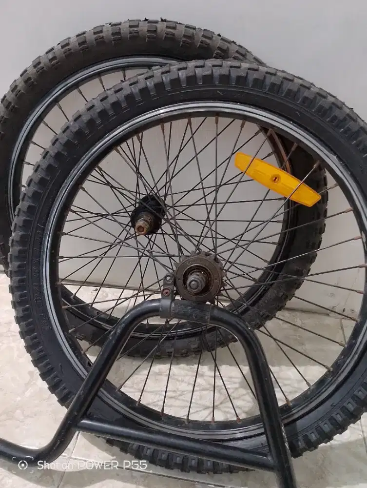 Pelek set BMX tabibitho ukuran 20 inch