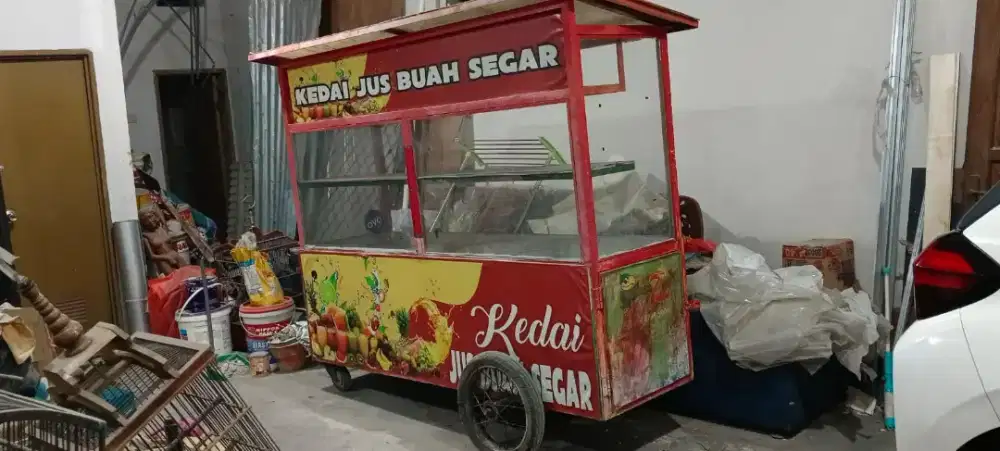 Rombong Jualan Rangka Besi MURAH