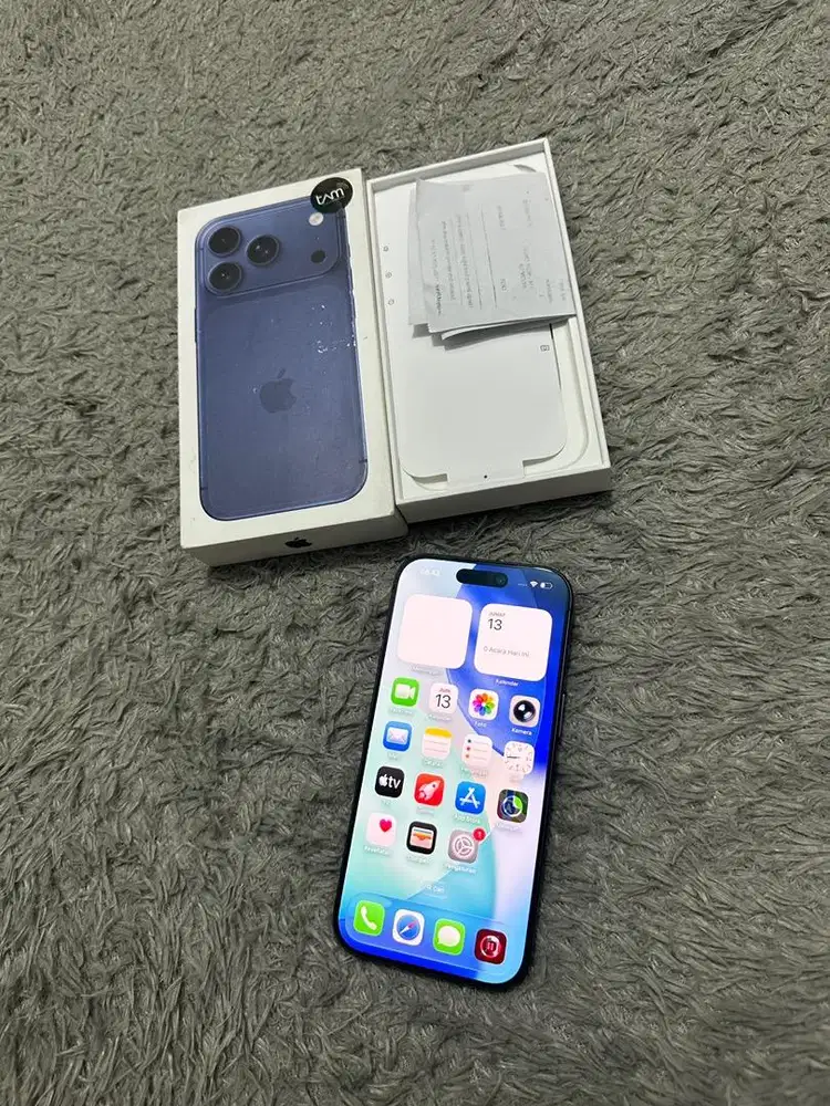 iPhone 17 pro 256gb Blue Garansi iBOX - BNOB
