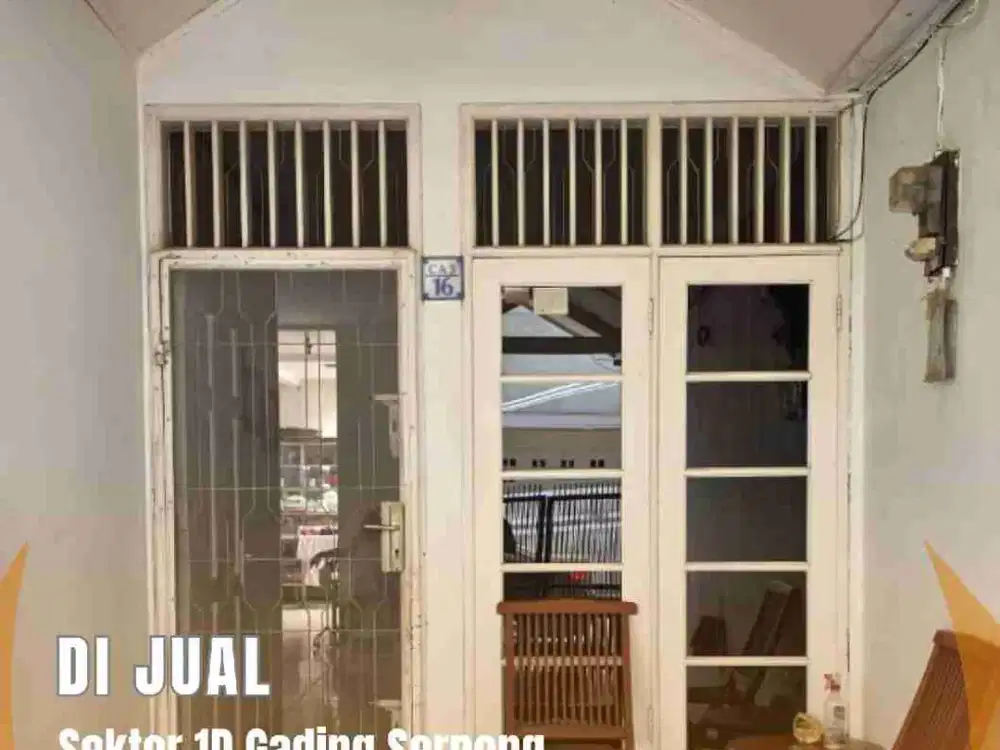 DIJUAL Sektor 1D Gading Serpong