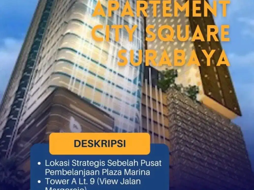 apartemen city square margorejo