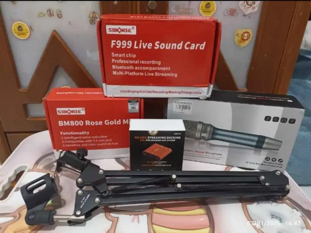 Alat Karaoke live streaming