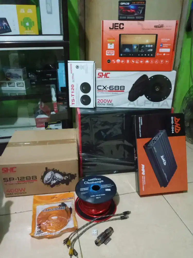 paket audio lngkp Hom servis sejabotabek