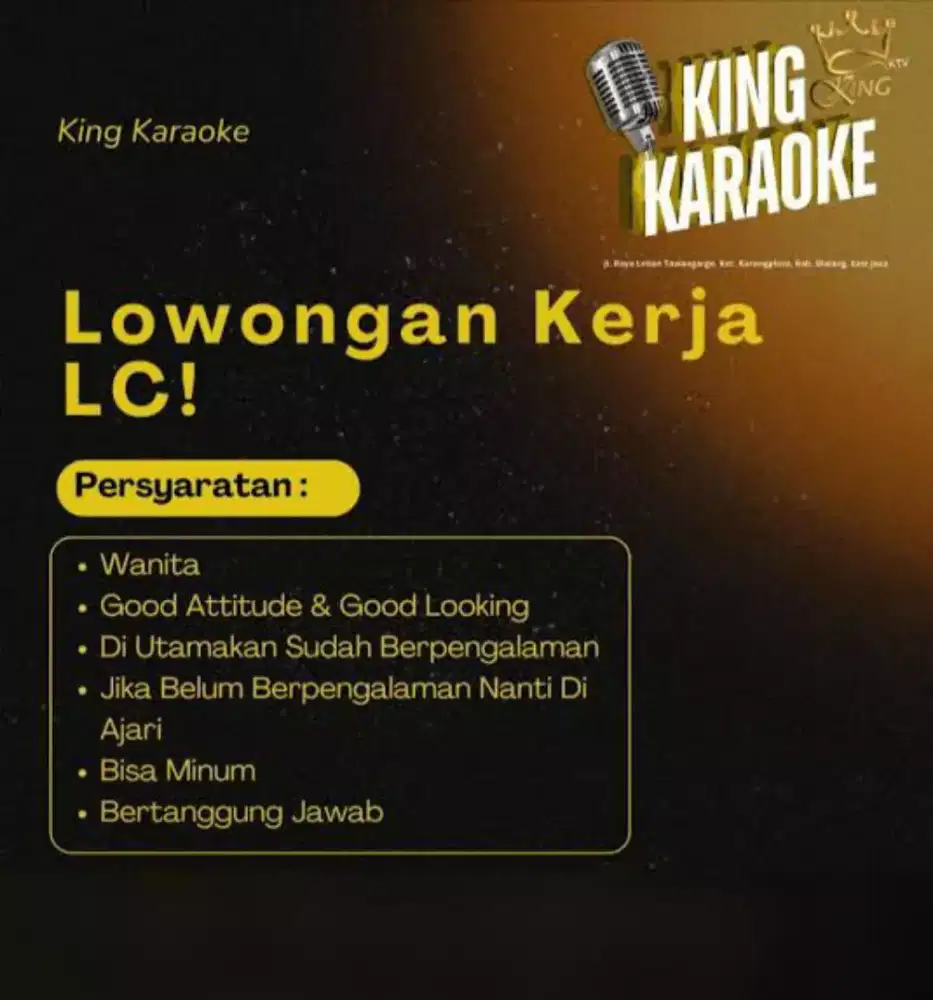 Loker LC Penempatan Denpasar Bali