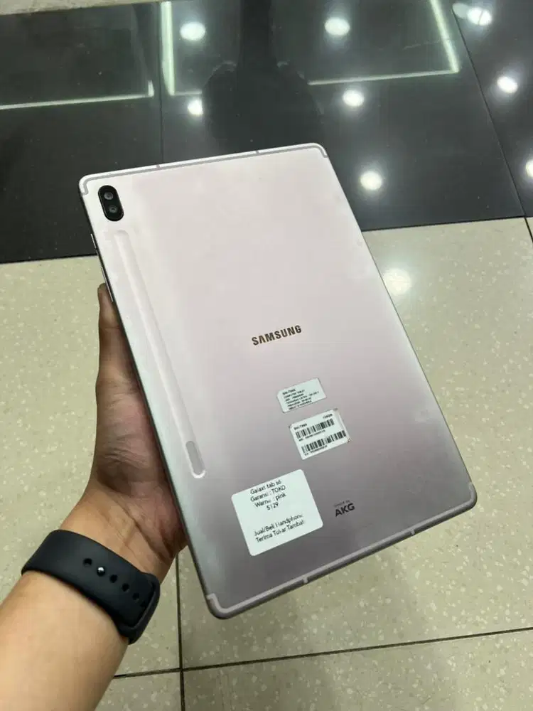 Samsung Galaxy Tab s6 ram 6/128gb tab only noraml jaya 2jt pas nett
