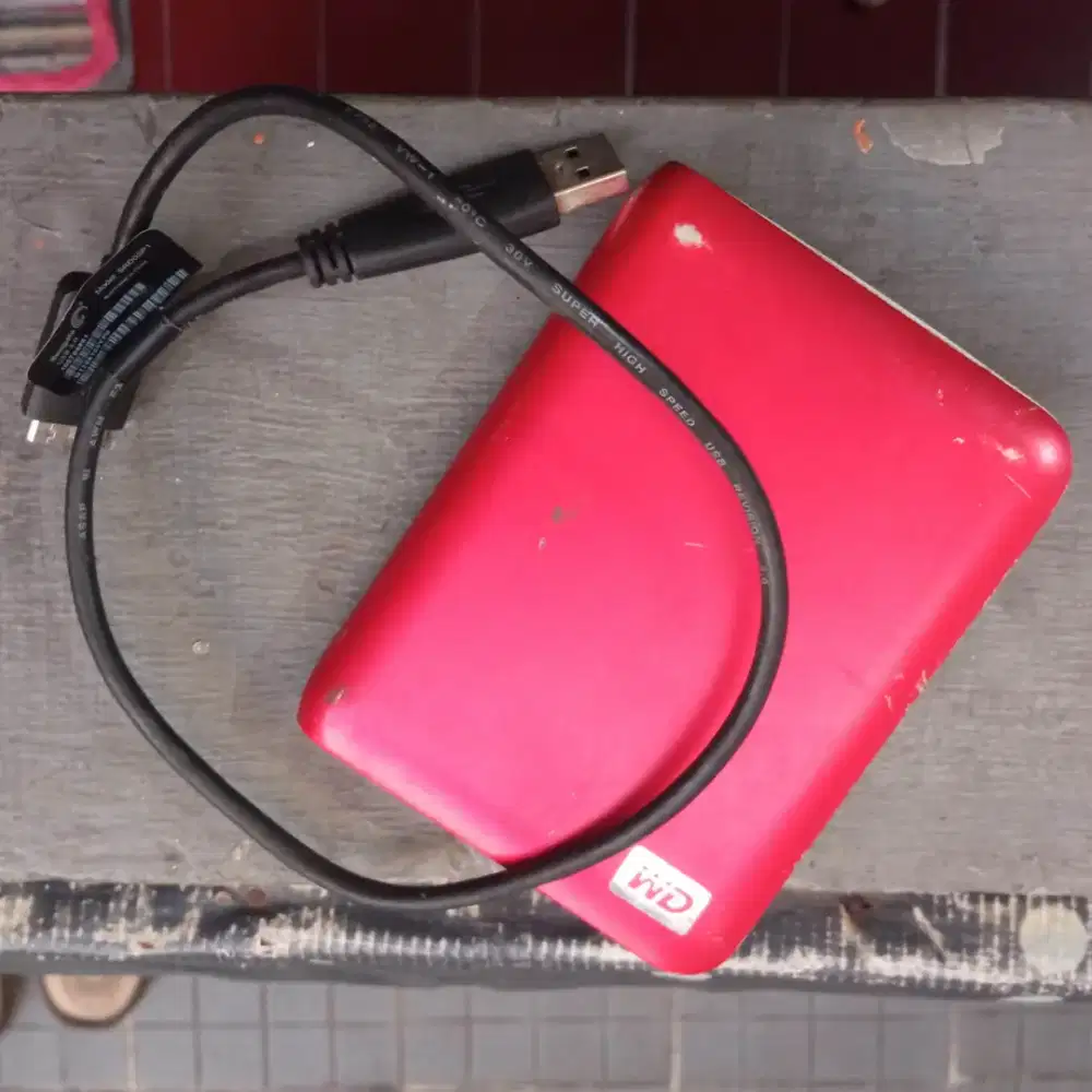 HDD External WD My Passport 750GB • Joss 100/100