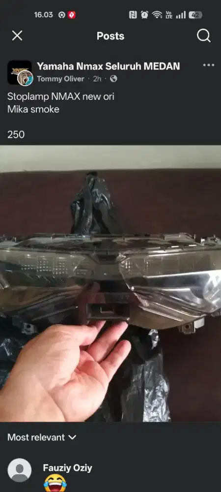 Stoplamp ORI Yamaha NMAX new