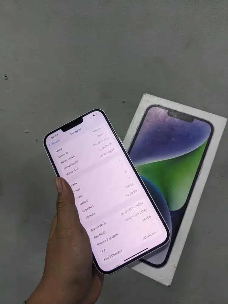 Iphone 14 Plus Purple 128Gb