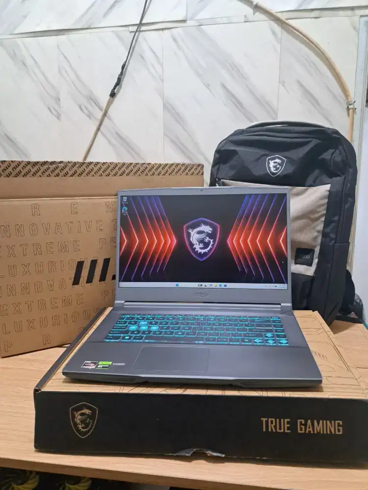 Laptop gaming MSI Thin A15 B7VE Amd ryzen 5 7535hs ram 8/512 gb