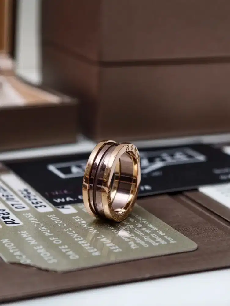 Bvlgari B Zero1 Roma Ring Rose Gold