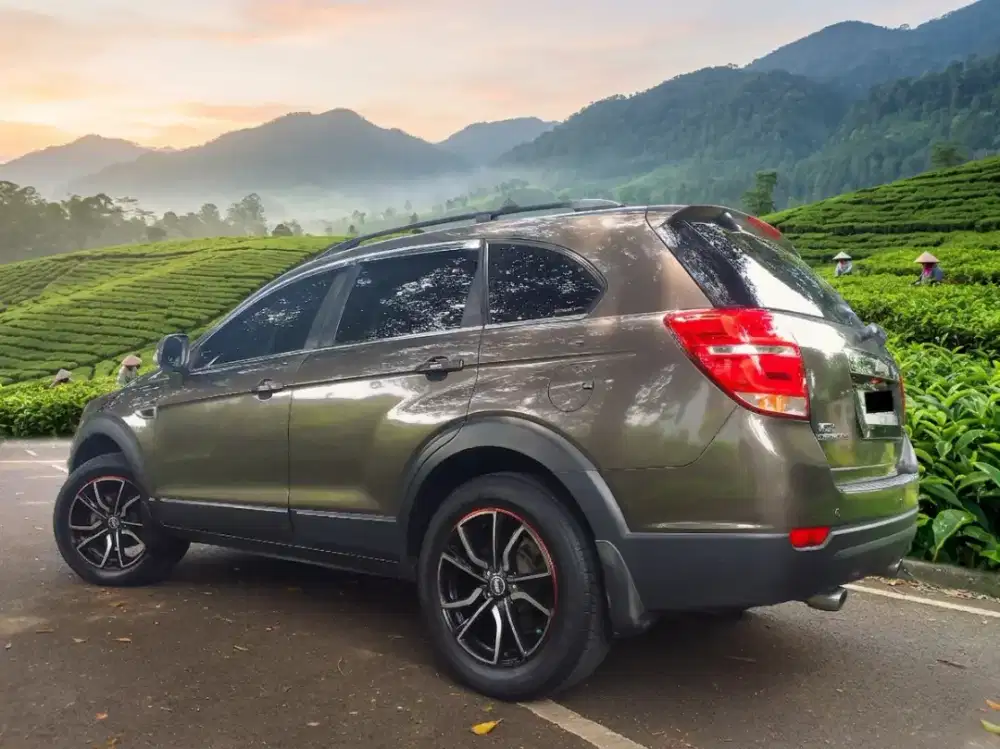 Siap pakai rawatan Chevrolet Captiva solar diesel 7 seater pajak pjng