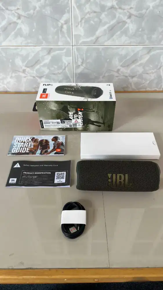 JBL Flip 6 Original Fullset New