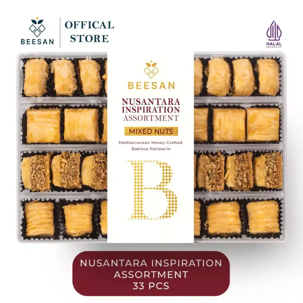 Hampers Idul Fitri ~BEESAN Baklava NUSANTARA INSPIRATION ASSORTMENT~
