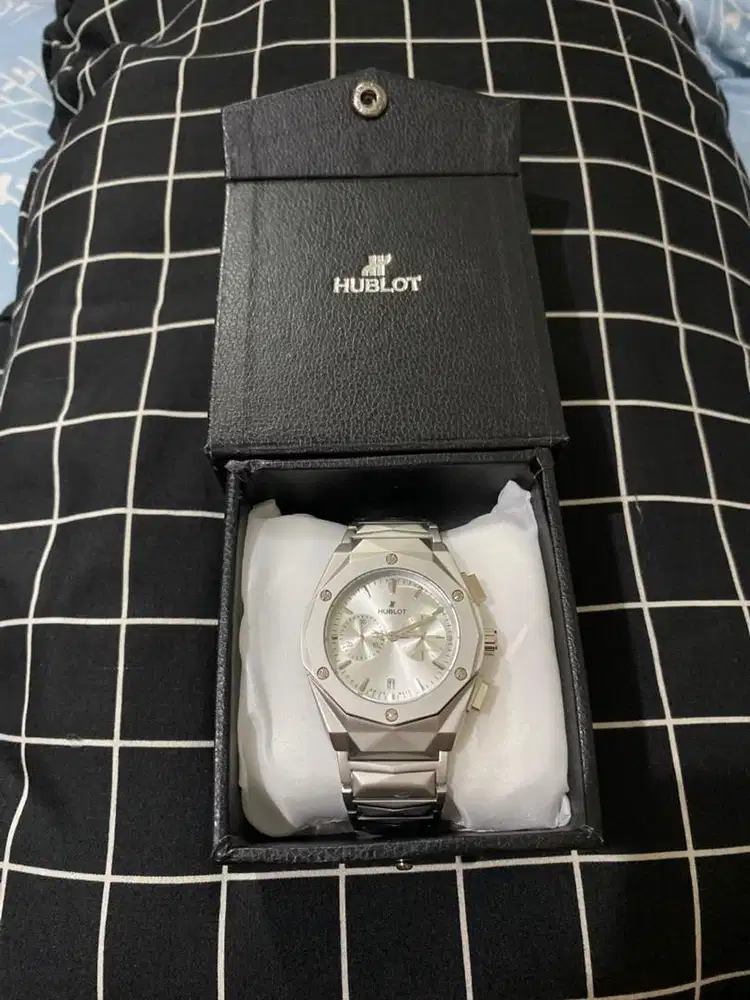 Jam HB crono silver murmer