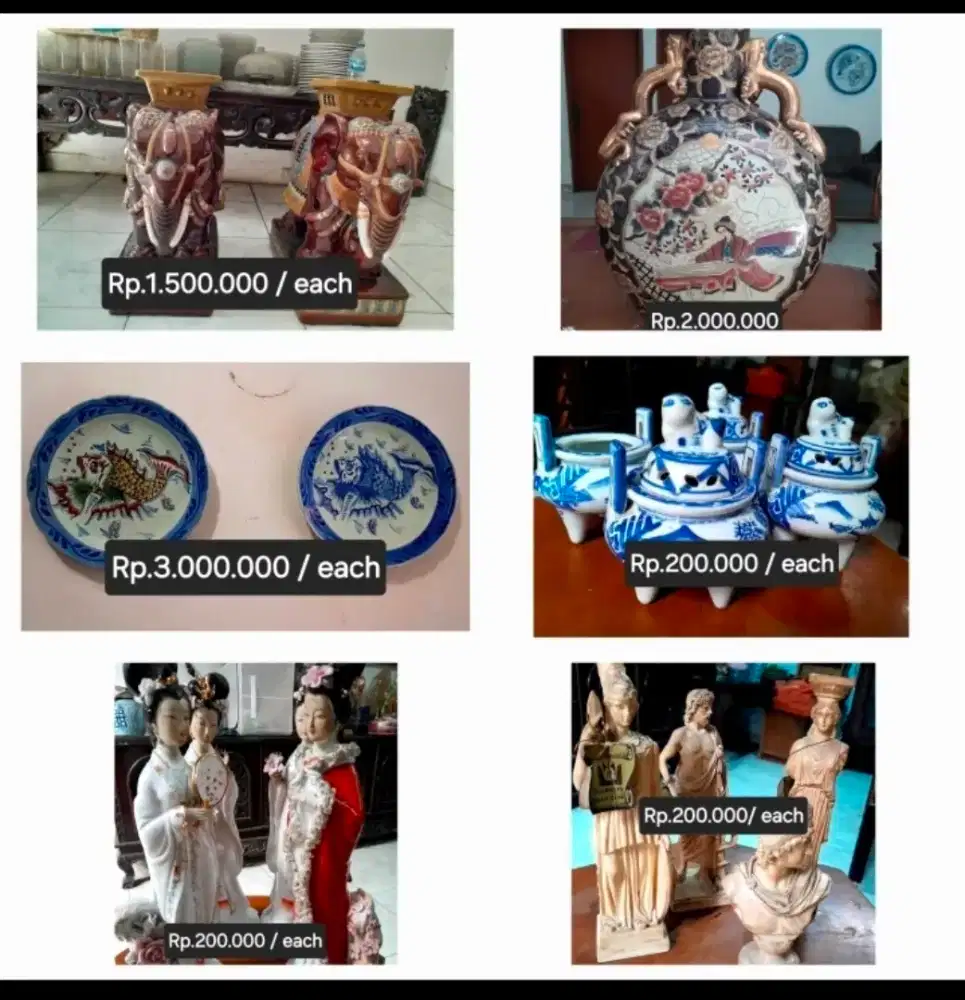 Jual barang antik