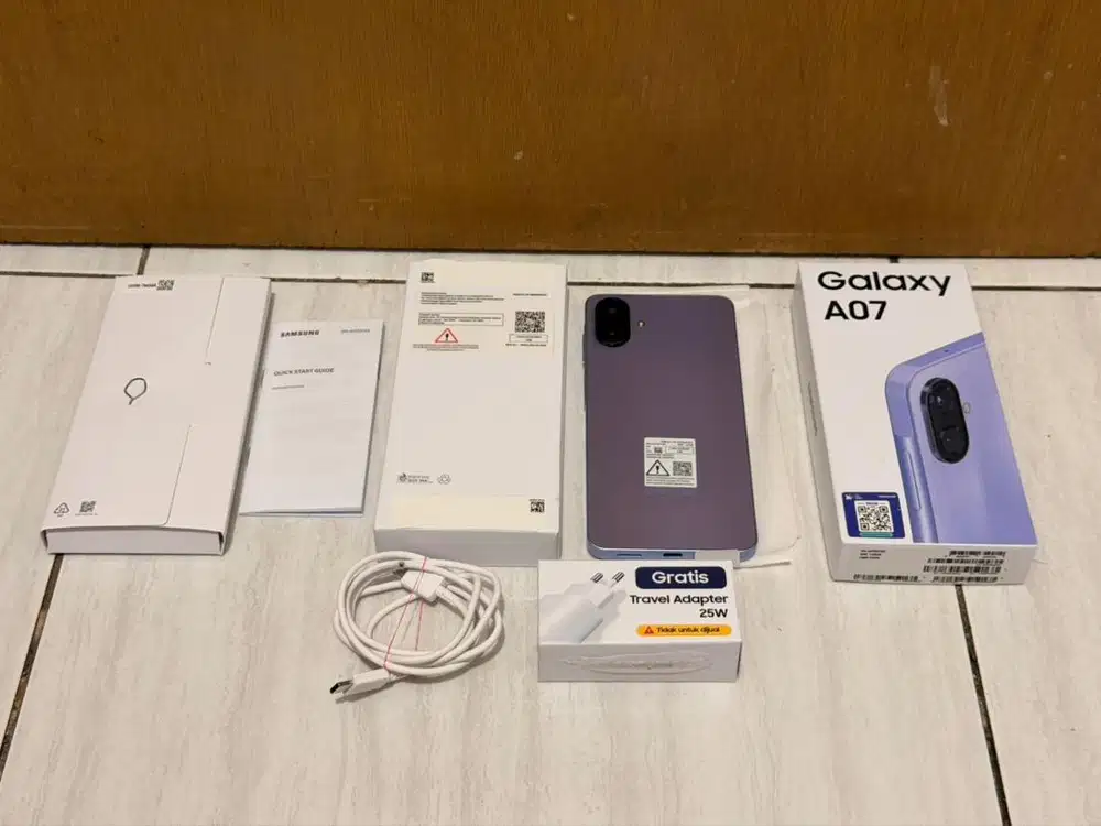 Samsung a07 4/64gb mulus 1000% fullset garansi