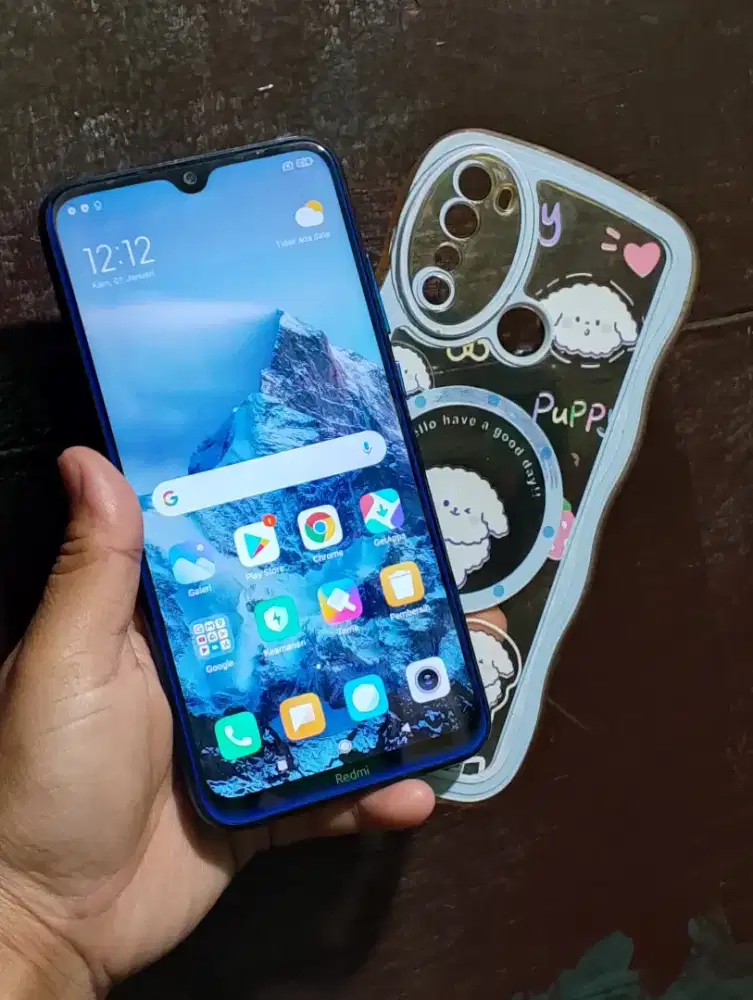 Redmi note 8 ram 4+1/64 nett