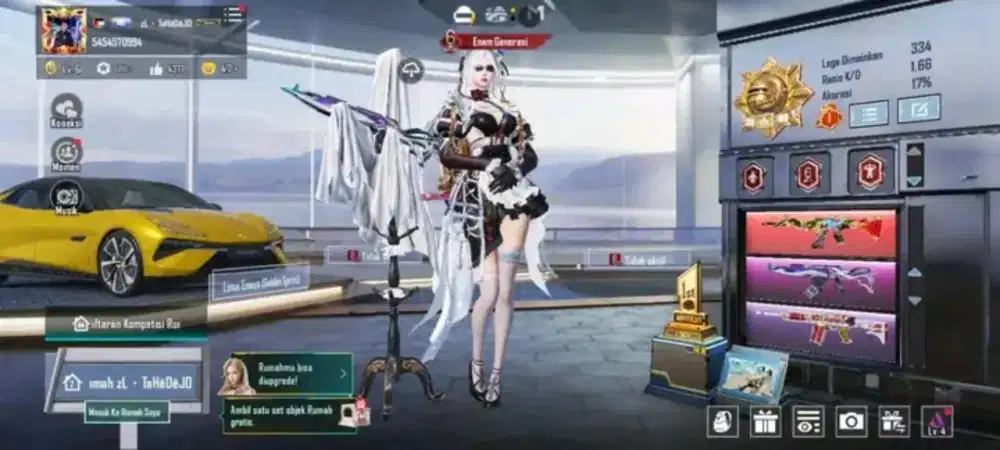 JUAL BELI AKUN PUBG MOBILEE