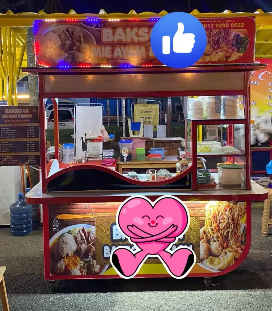 Booth bekas kekinian