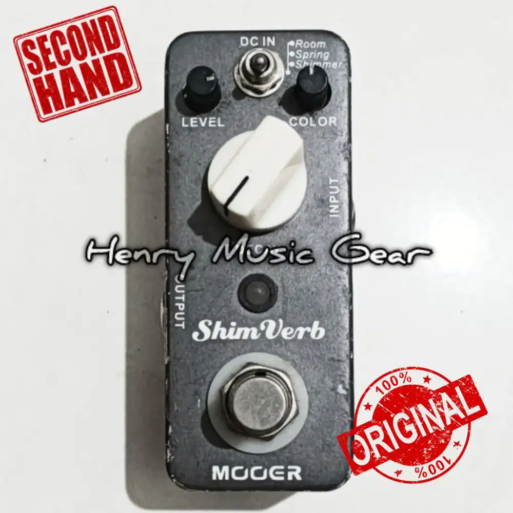 Mooer Shimverb Reverb Shimmer Secondhand Unit Only