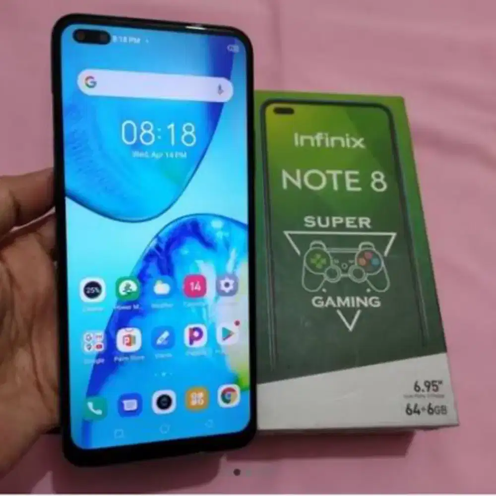 Infinix note 8 Ram 6+2/128gb
