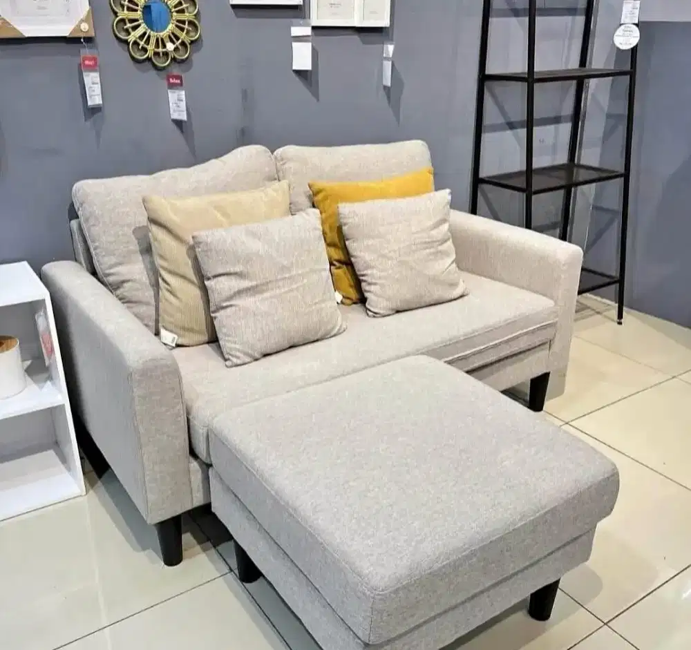PROMO SOFA L MINIMALIS 2 SEATER