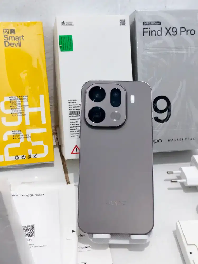 Oppo Find X9 Pro Titanium Ram 16GB - 512Gb Fullset Original