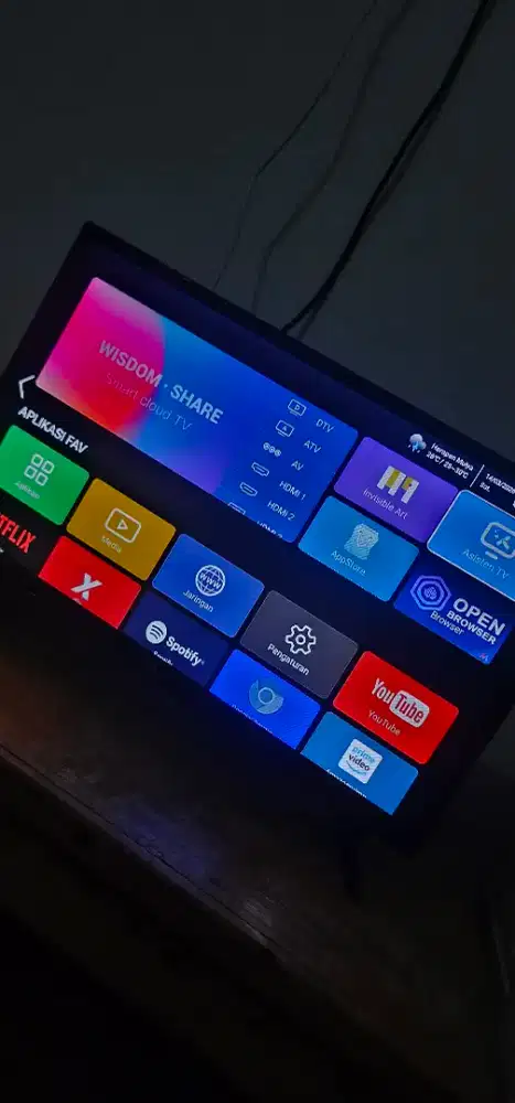 Di jual TV advance 24inc type ADV-2430A