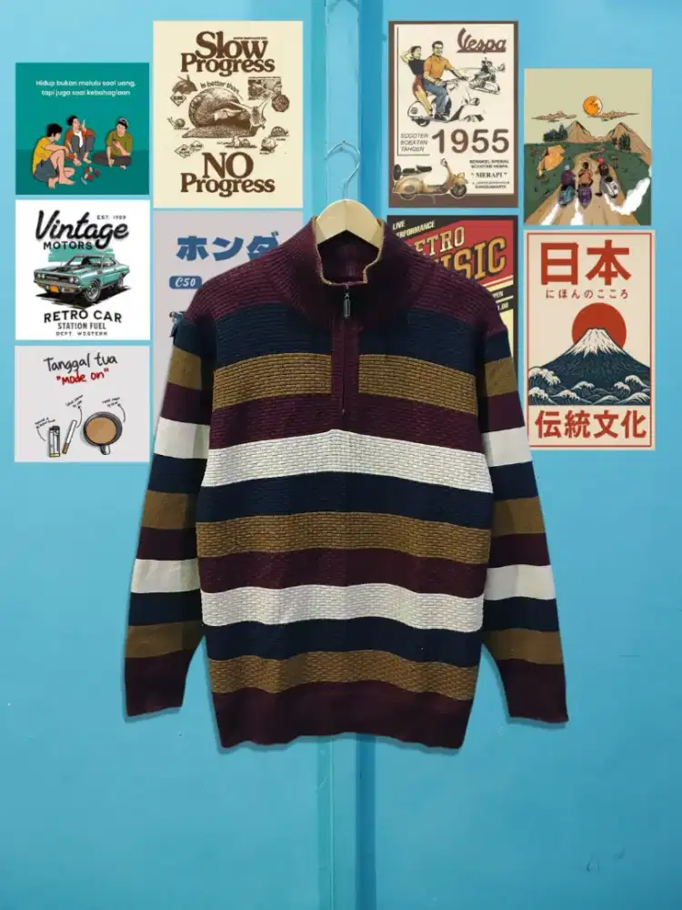 KNITWEAR / CREWNECK SWEATER RAJUT PARKTOWN 4 WARNA