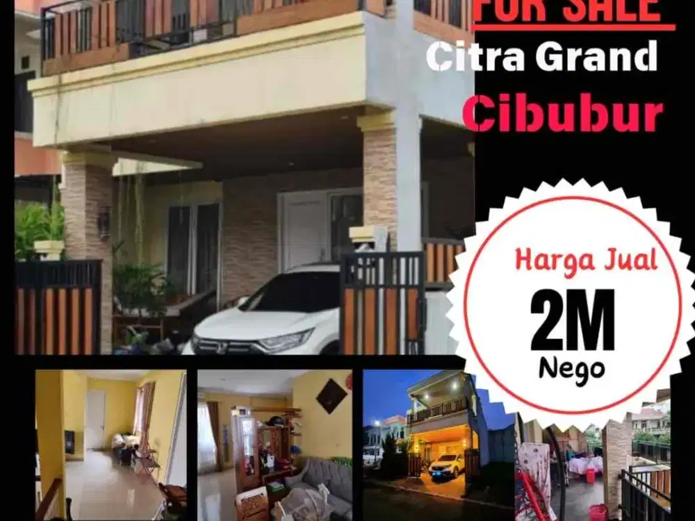 Dijual Rumah siap huni di citra gran cibubur