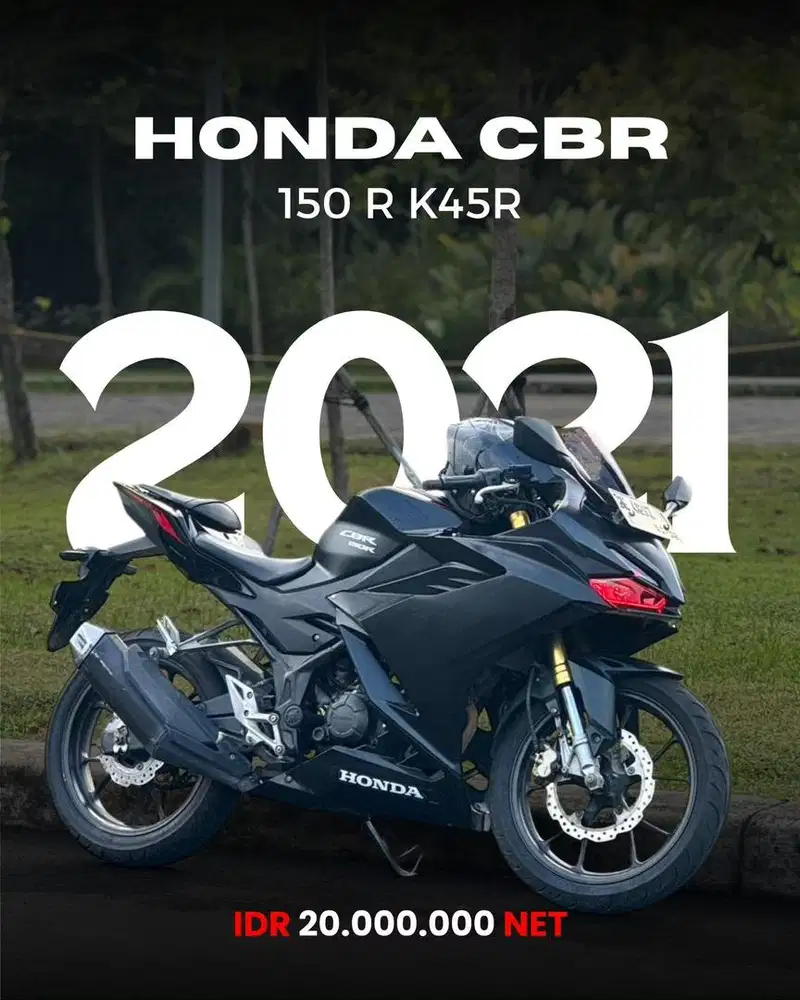 CBR 150R tahun 2021