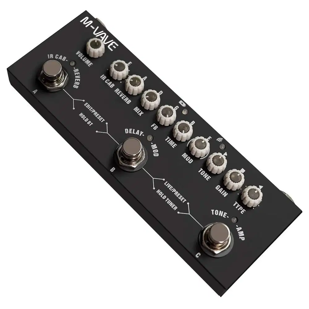 Efek Gitar Mvave Cube Baby