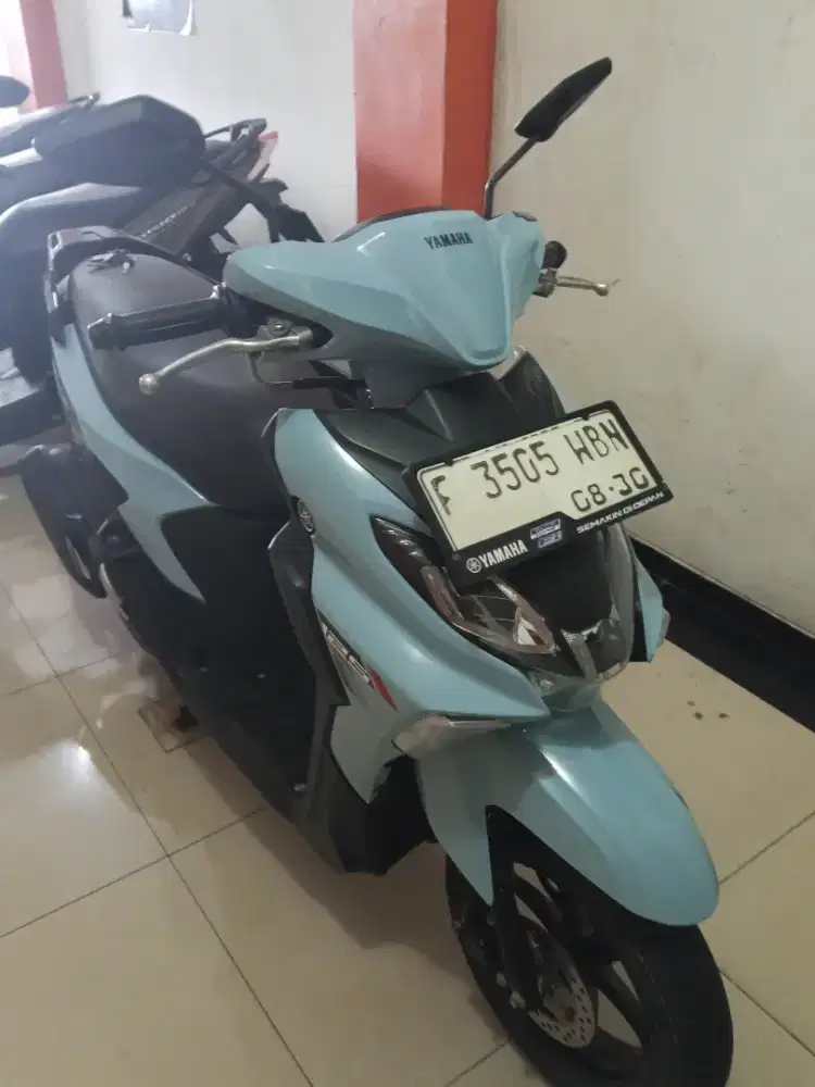 Yamaha new gear ultima 125 cc blue core EXO THN 2025