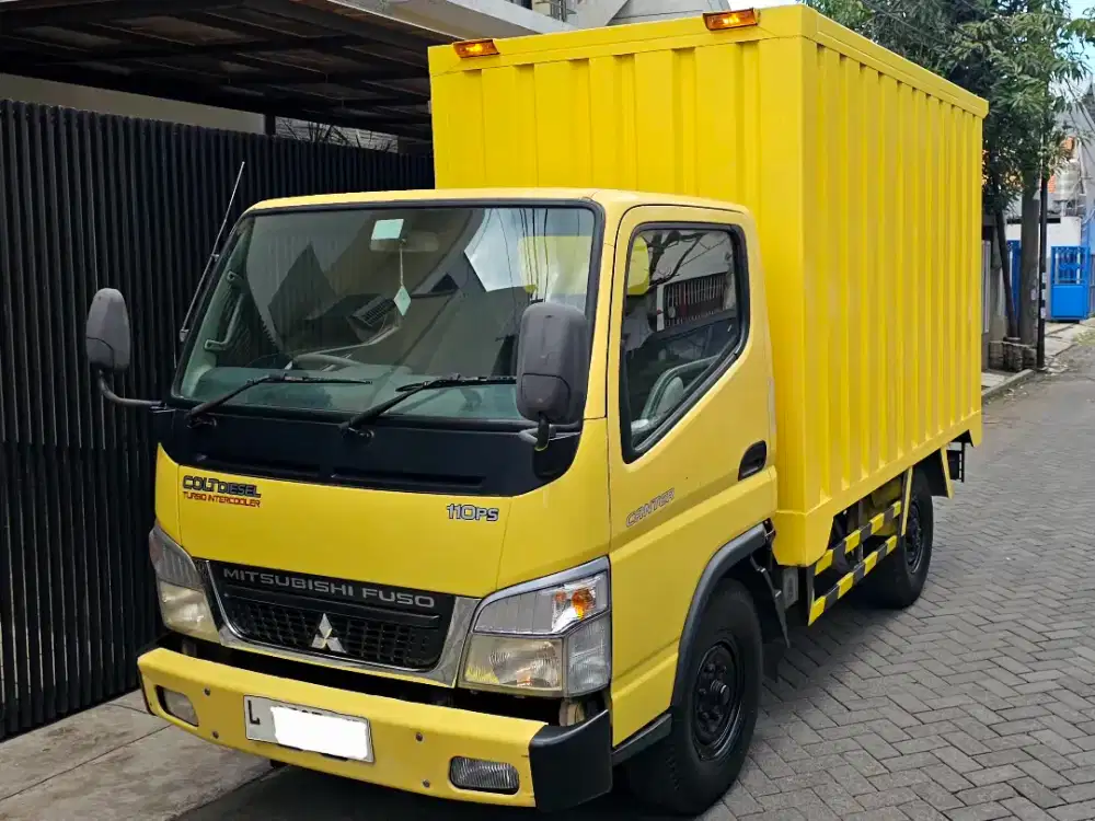 CANTER ENGKEL BOX TINGGI KABIN UTUH ORISINIL MESIN SEHAT TG1 ISTIMEWA