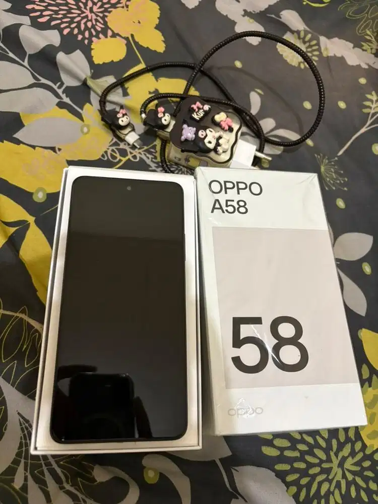 dijual Hp oppo A58 4g Ram 6+6 GB ROM 128