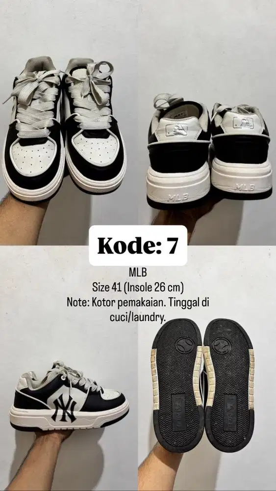 Sepatu Kasual MLB