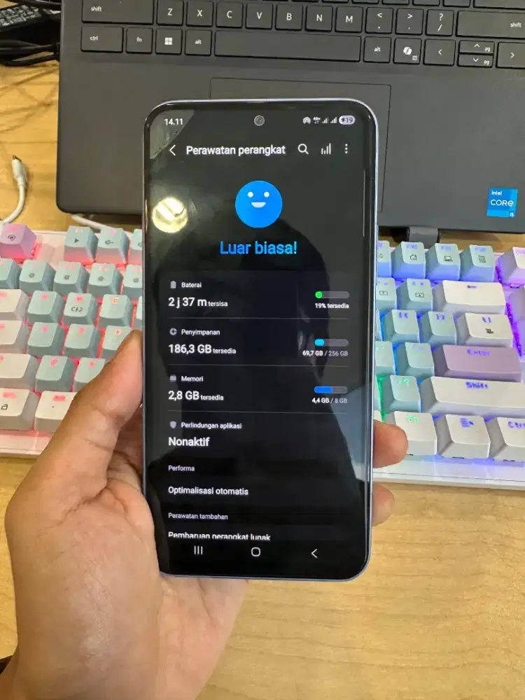 Samsung S23 FE 8/128GB Fullset Mulus