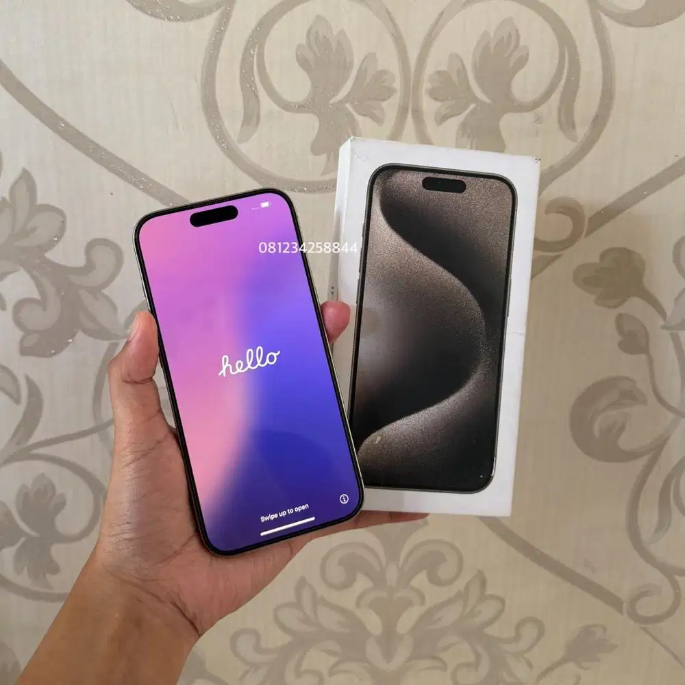 iPhone 15 Pro 128gb Ibox Natural Titanium Like New