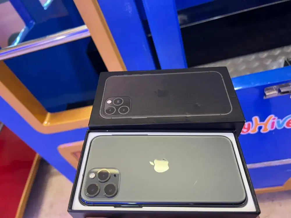 iphone 11 pro 256gb cahaya apple grey