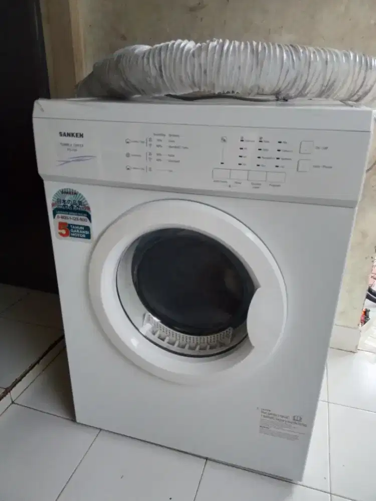 Jual mesin pengering, merek sanken 7 kg. Mulus