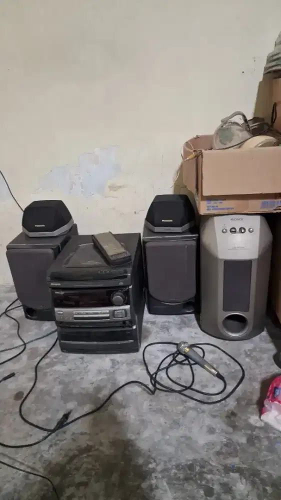 Hifi aiwa plus subwofer aktif sony