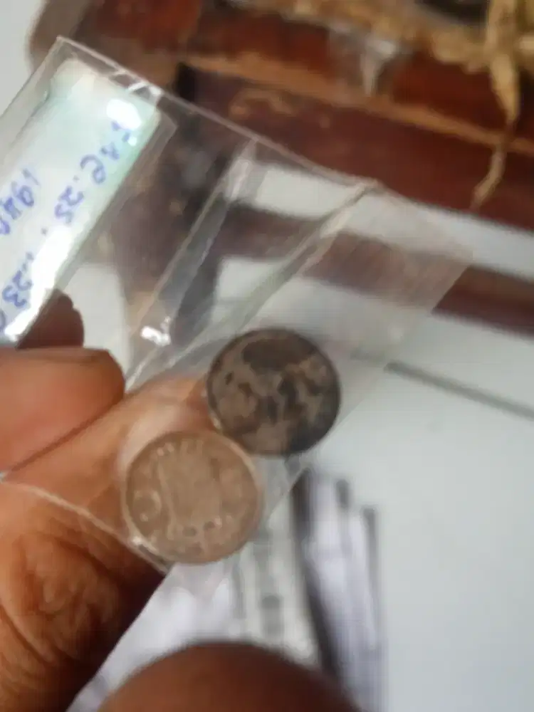 Perak inggris 2 biji borongan