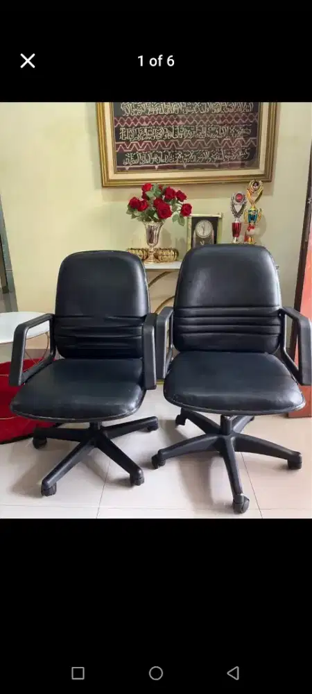 Kursi ex Kantor 2 Buah
